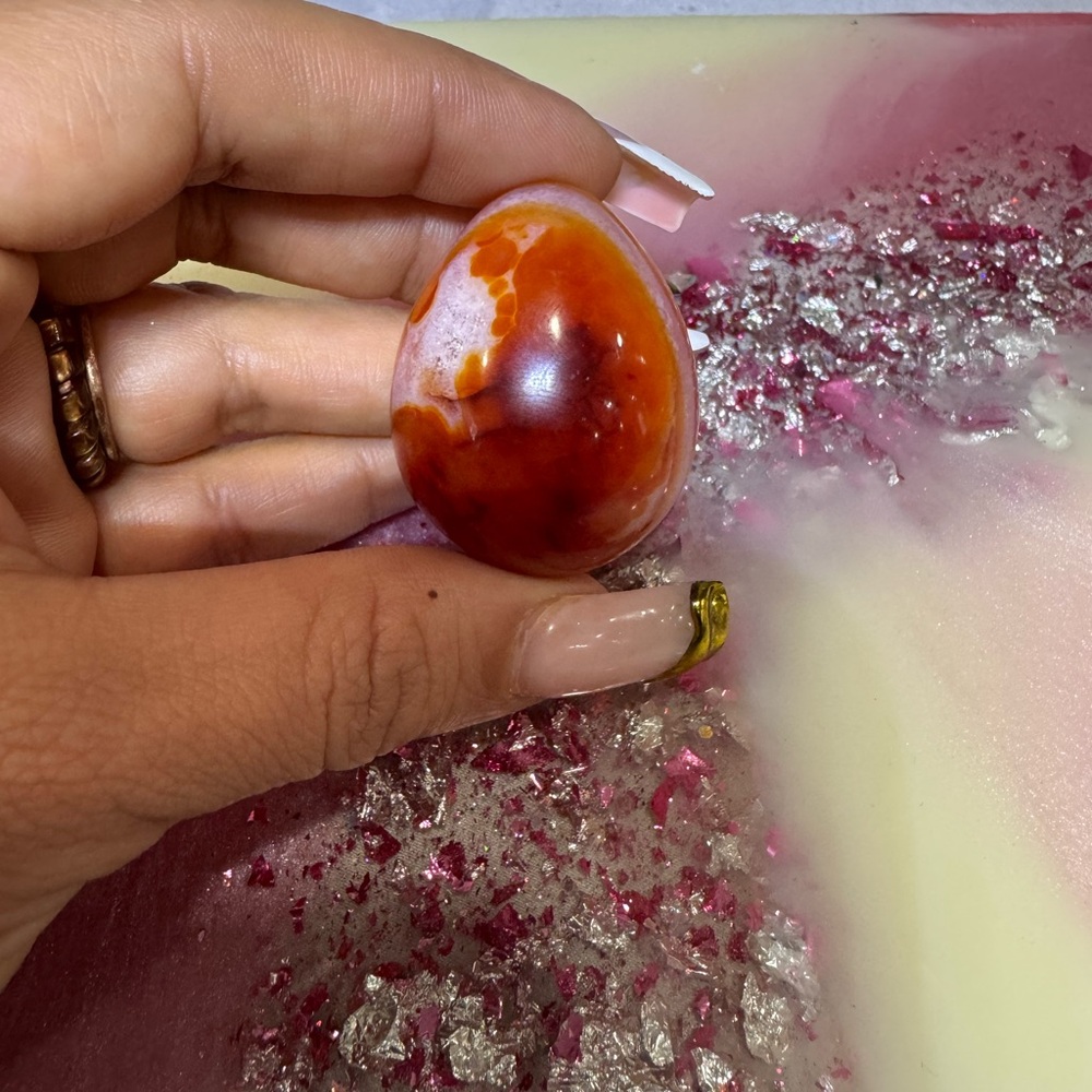 Mini Carnelian Egg
